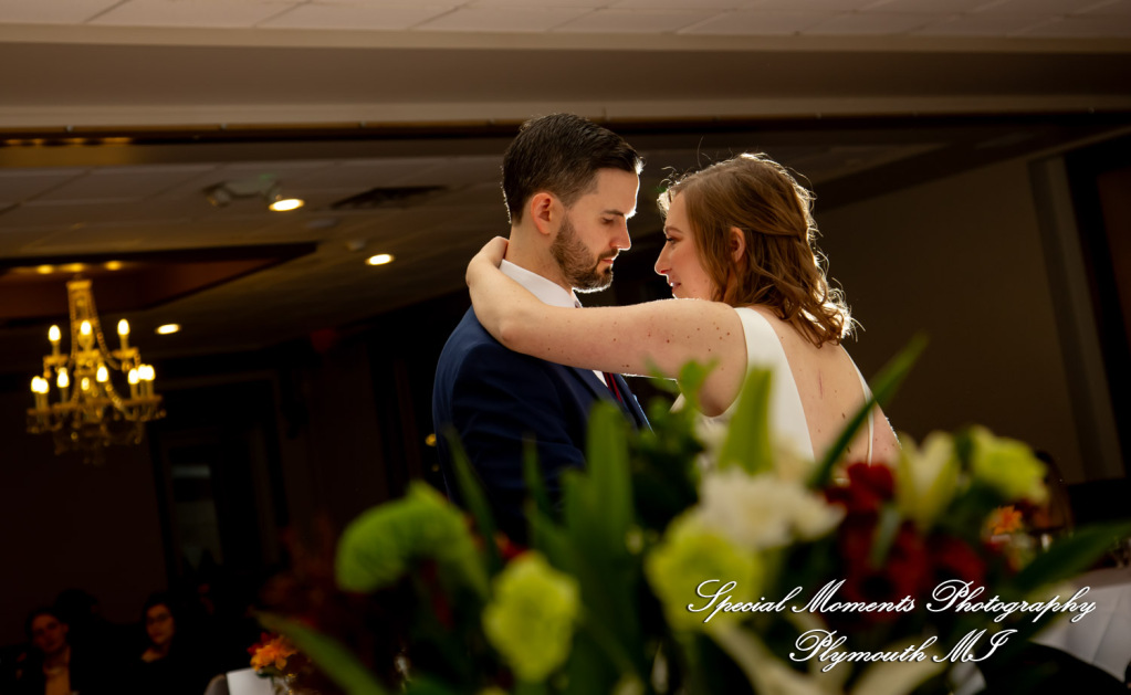 Julianne & Sean at One Under Banquet Hall Livonia MI wedding photograph