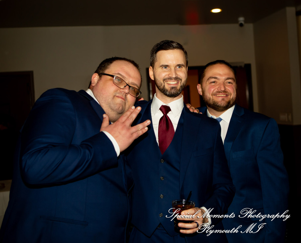 Julianne & Sean at One Under Banquet Hall Livonia MI wedding photograph
