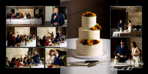 Sean & Julianne at One Under Banquet Hall Livonia MI wedding album photograph