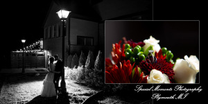 Sean & Julianne at One Under Banquet Hall Livonia MI wedding album photograph