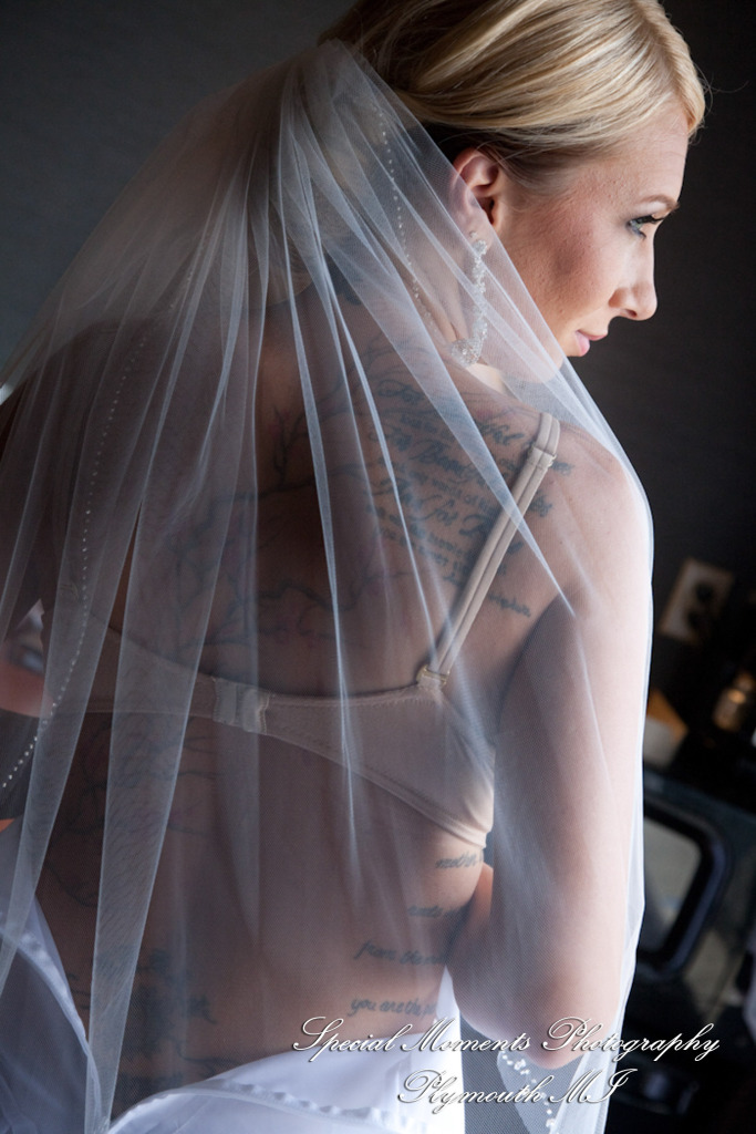 5 Star - Stephanie & Korey at Crystal Gardens Southgate MI wedding photography Shoe Shot