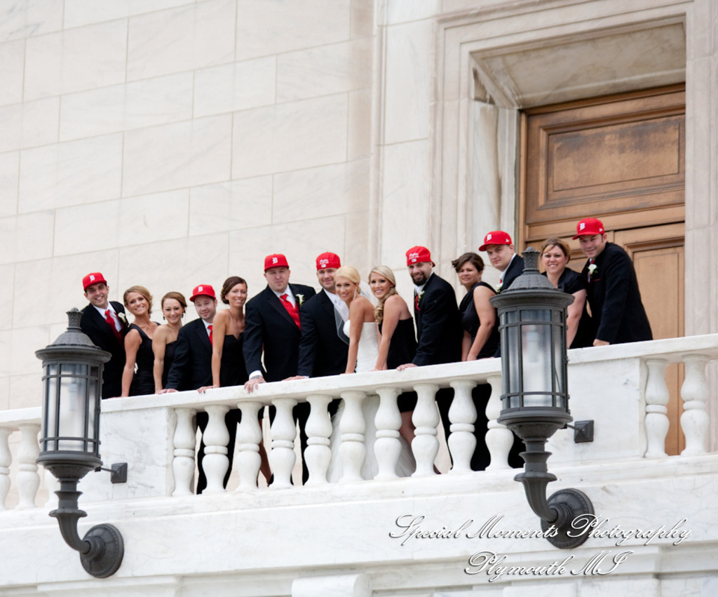 5 Star - Stephanie & Korey at Crystal Gardens Southgate MI wedding photography Shoe Shot
