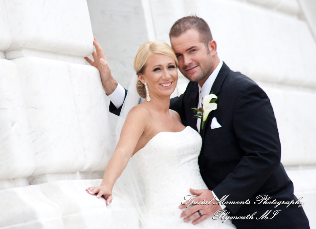 5 Star - Stephanie & Korey at Crystal Gardens Southgate MI wedding photography Shoe Shot