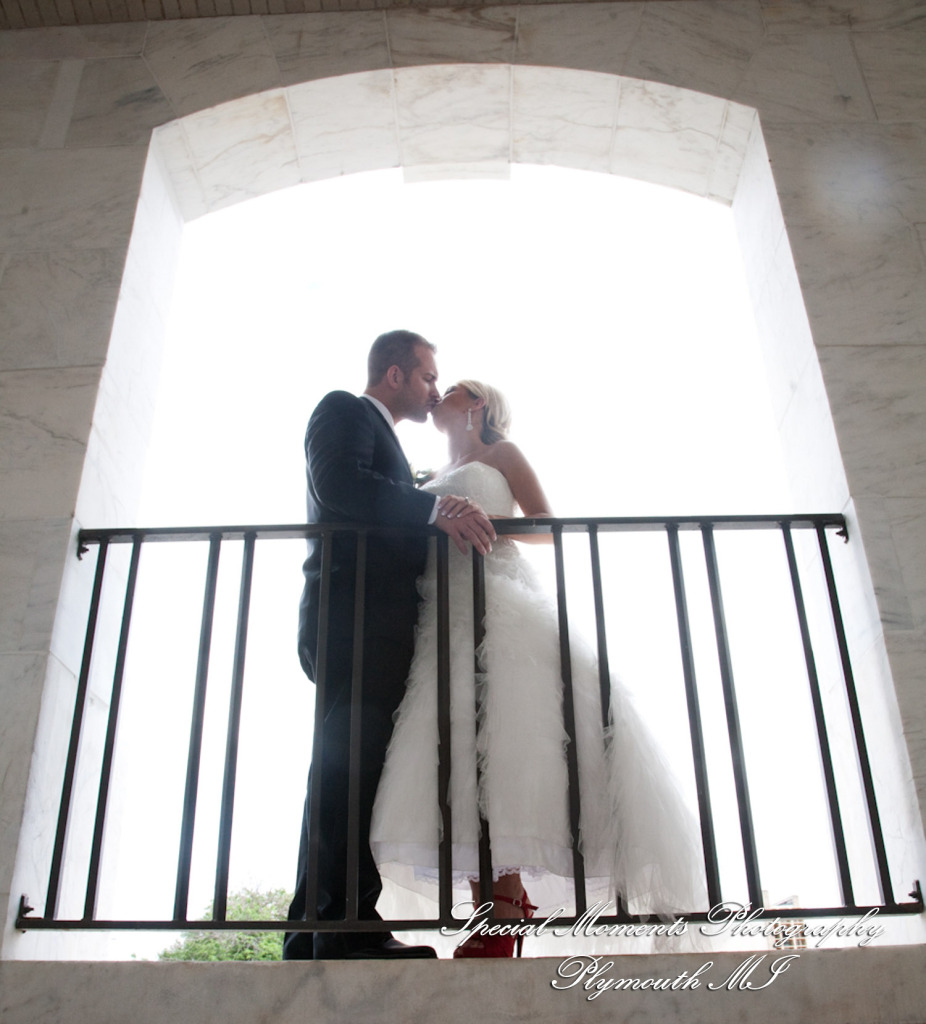 5 Star - Stephanie & Korey at Crystal Gardens Southgate MI wedding photography Shoe Shot
