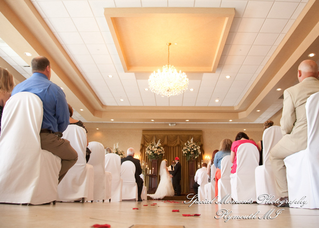 5 Star - Stephanie & Korey at Crystal Gardens Southgate MI wedding photography Shoe Shot