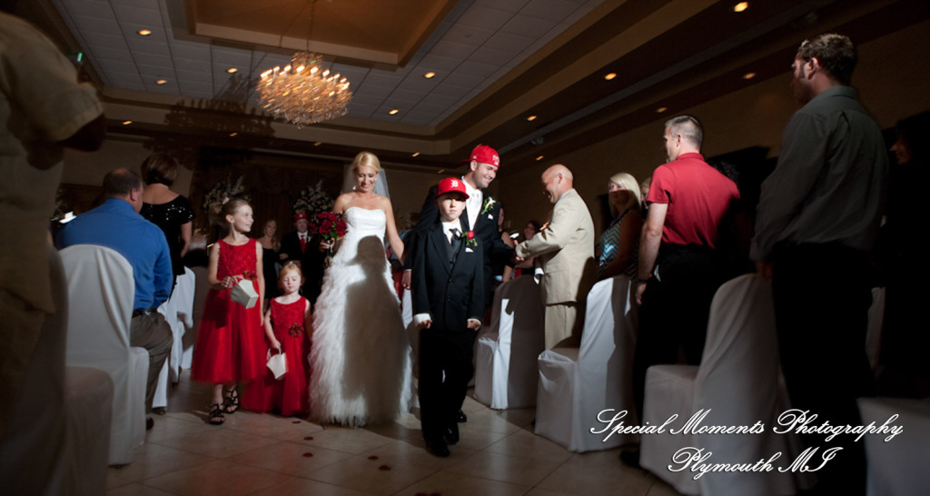5 Star - Stephanie & Korey at Crystal Gardens Southgate MI wedding photography Shoe Shot