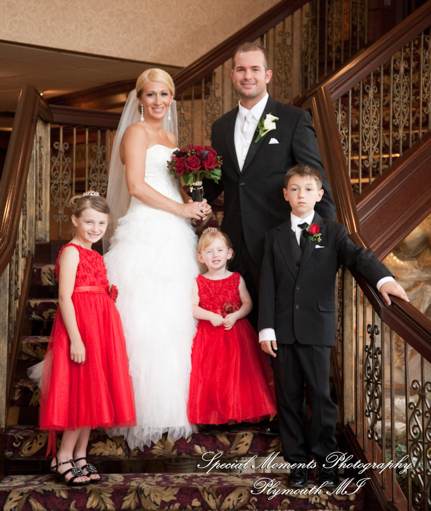 5 Star - Stephanie & Korey at Crystal Gardens Southgate MI wedding photography Shoe Shot