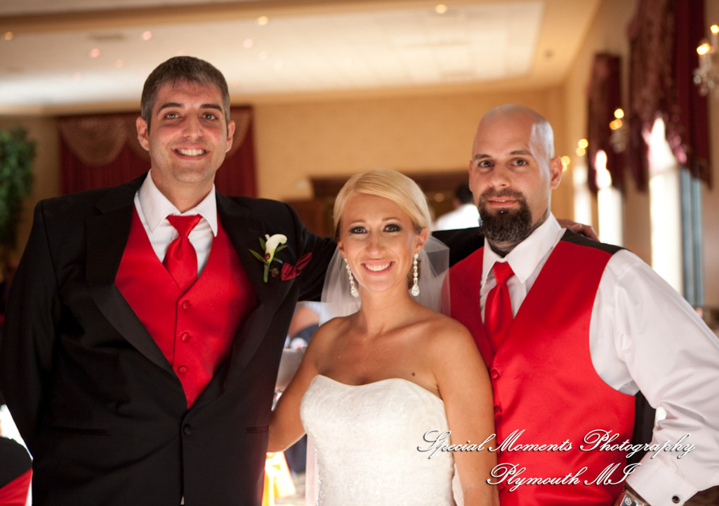 5 Star - Stephanie & Korey at Crystal Gardens Southgate MI wedding photography Shoe Shot