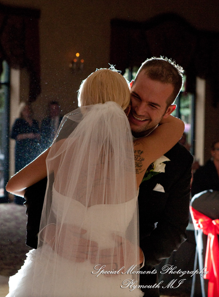 5 Star - Stephanie & Korey at Crystal Gardens Southgate MI wedding photography Shoe Shot