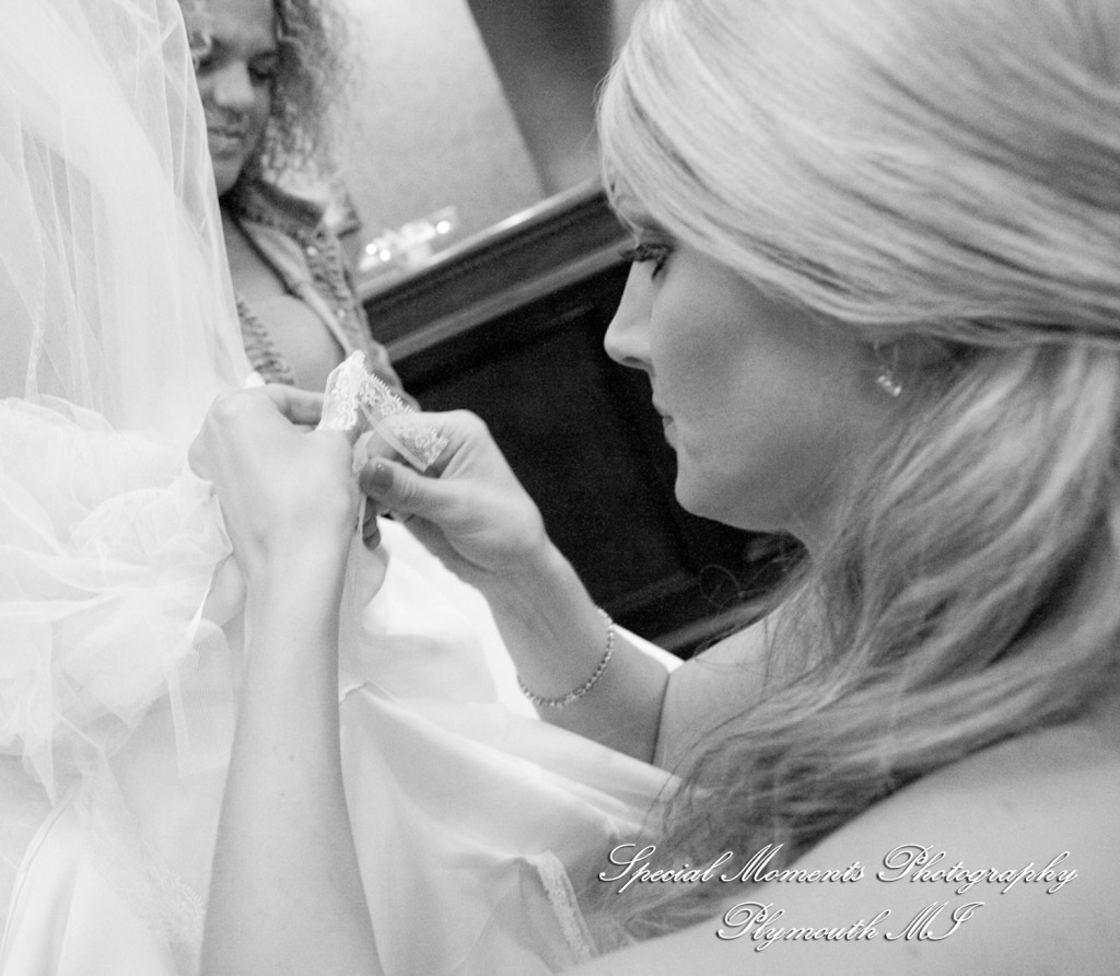 5 Star - Stephanie & Korey at Crystal Gardens Southgate MI wedding photography Shoe Shot