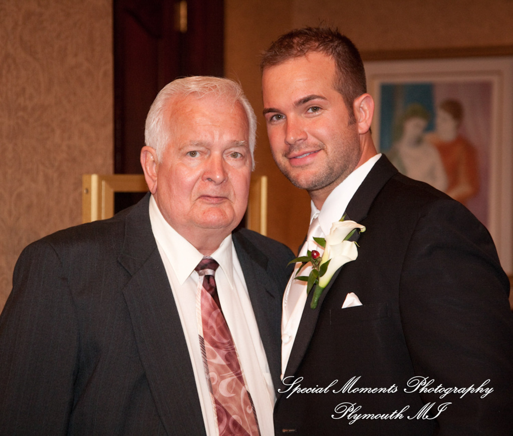 5 Star - Stephanie & Korey at Crystal Gardens Southgate MI wedding photography Shoe Shot