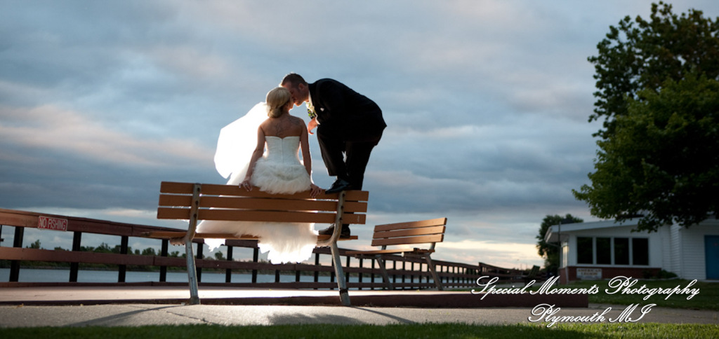 5 Star - Stephanie & Korey at Crystal Gardens Southgate MI wedding photography Shoe Shot