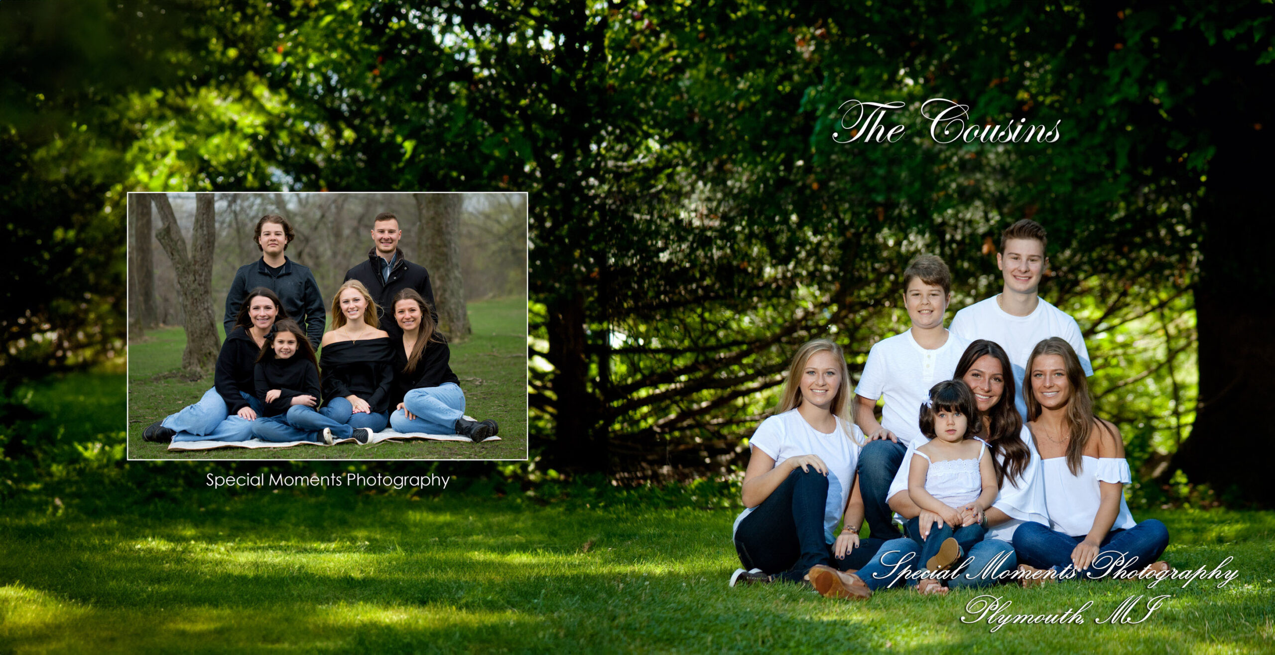 Fine Art Classic Design - DeDomenico Family at Heritage Park Farmington Hills MI family photograph
