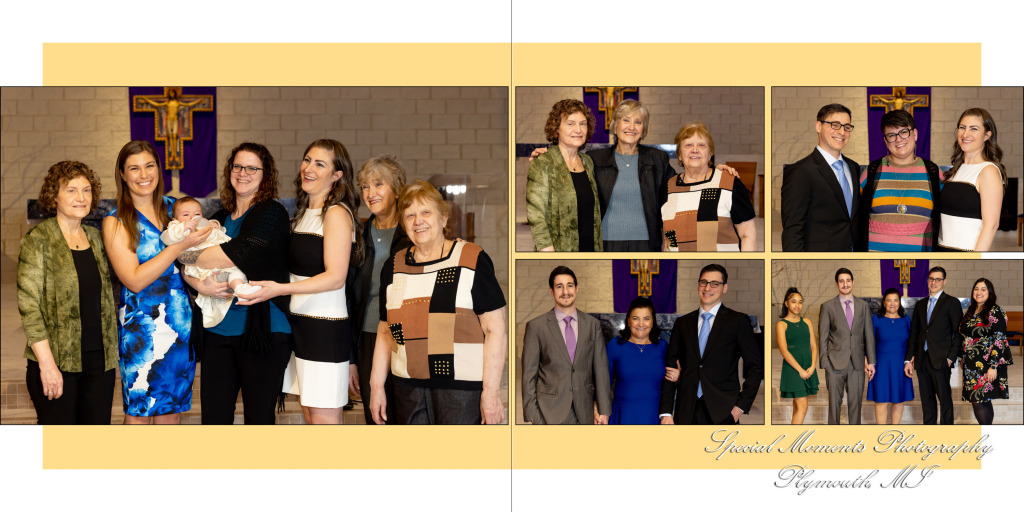 Fine Art Classic Design - St. James the Greater Novi baptism album photo