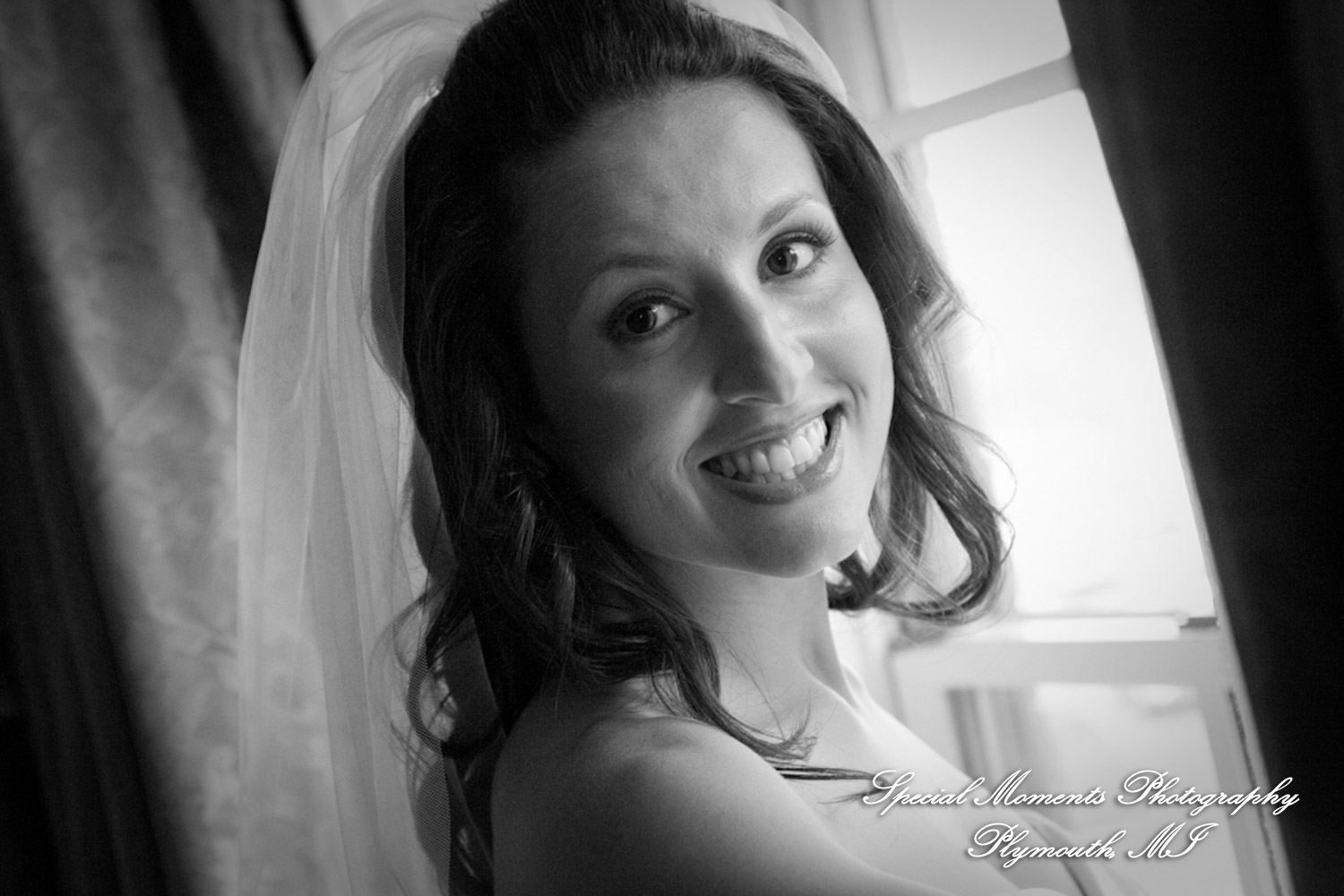 Marsha & Patrick at Townsend Hotel Birmingham MI wedding photograph