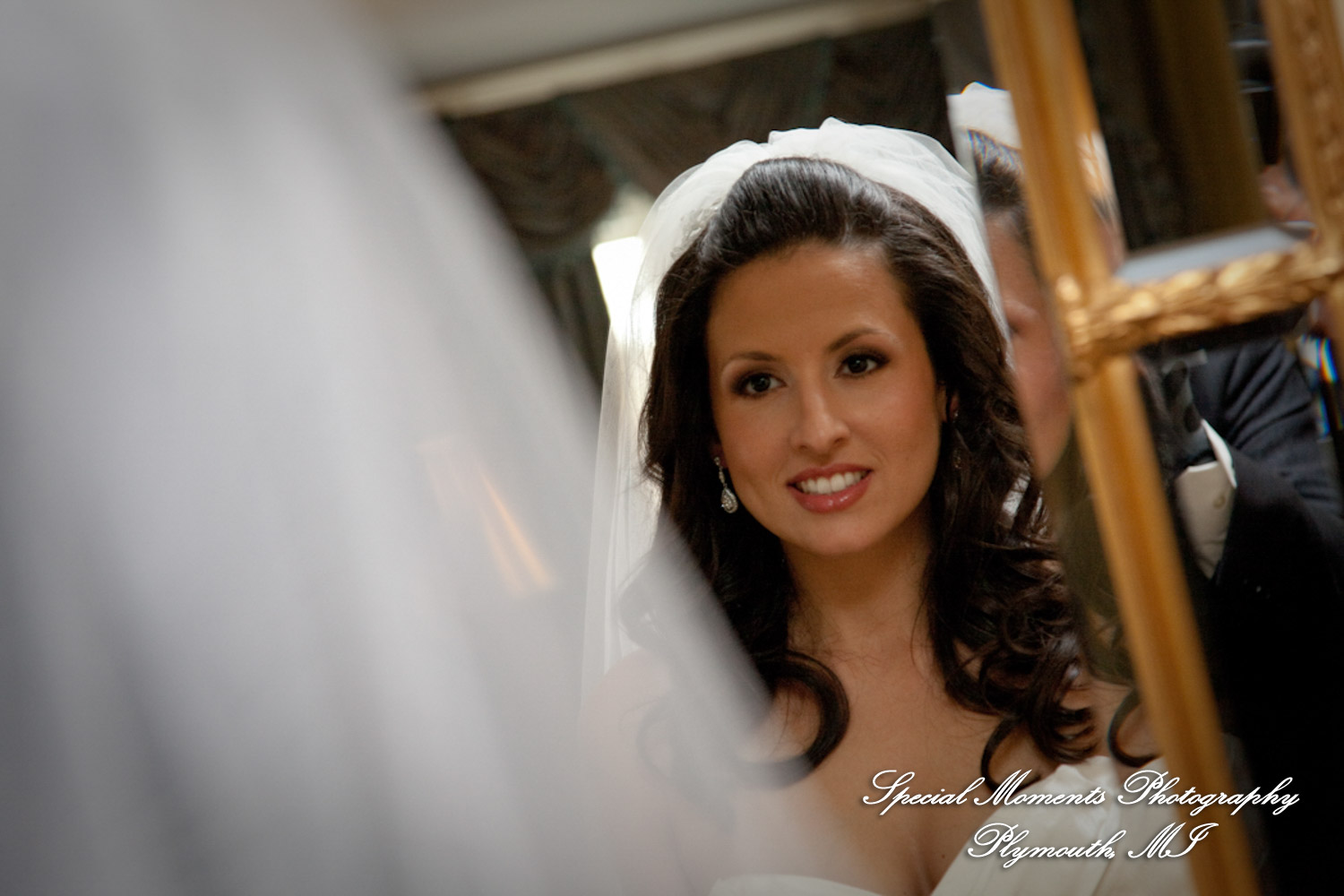 Marsha & Patrick at Townsend Hotel Birmingham MI wedding photograph