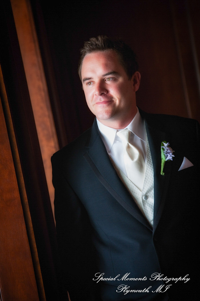 Marsha & Patrick at Townsend Hotel Birmingham MI wedding photograph