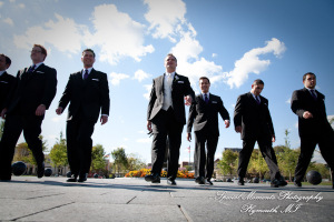 Marsha & Patrick at Townsend Hotel Birmingham MI wedding photograph