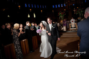 Marsha & Patrick at The Shrine of the Little Flower Royal Oak MI wedding photograph