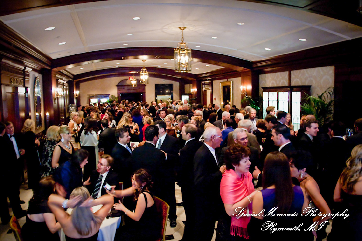 Marsha & Patrick at Townsend Hotel Birmingham MI wedding photograph