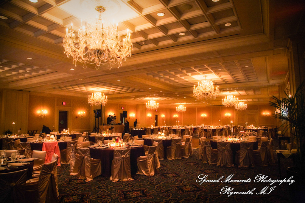Marsha & Patrick at Townsend Hotel Birmingham MI wedding photograph