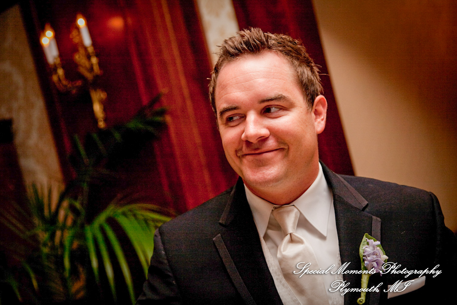 Marsha & Patrick at Townsend Hotel Birmingham MI wedding photograph