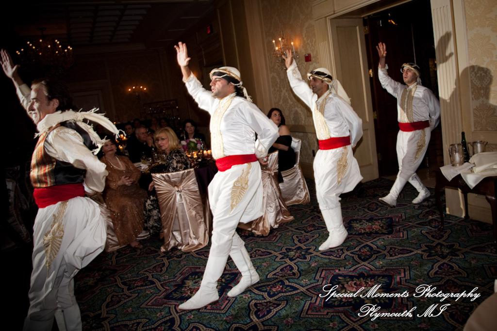 Marsha & Patrick at Townsend Hotel Birmingham MI wedding photograph