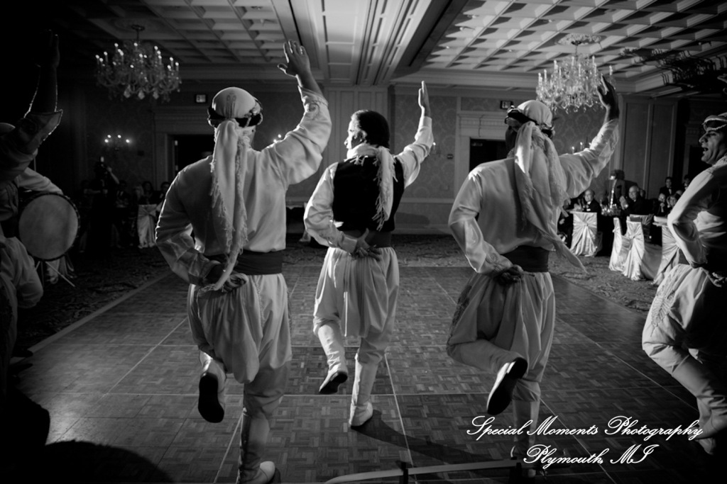 Marsha & Patrick at Townsend Hotel Birmingham MI wedding photograph