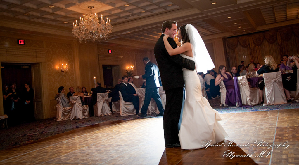 Marsha & Patrick at Townsend Hotel Birmingham MI wedding photograph