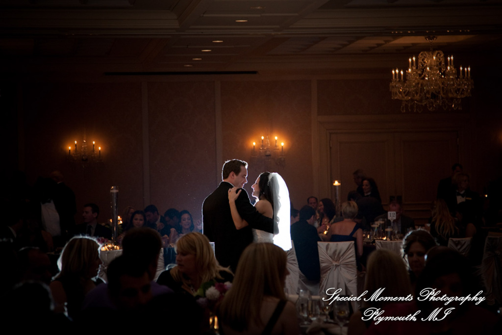 Marsha & Patrick at Townsend Hotel Birmingham MI wedding photograph