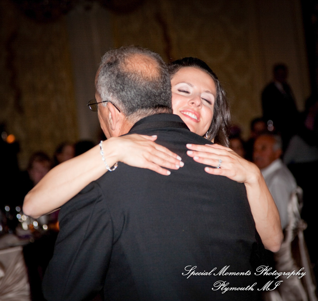 Marsha & Patrick at Townsend Hotel Birmingham MI wedding photograph