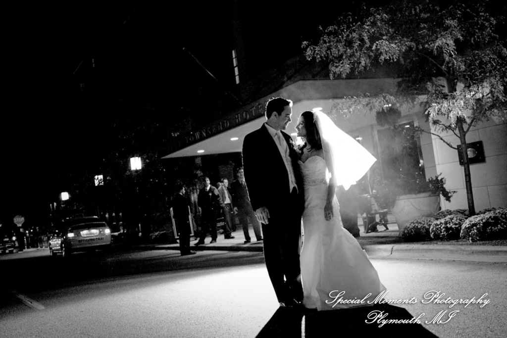 Marsha & Patrick at Townsend Hotel Birmingham MI wedding photograph