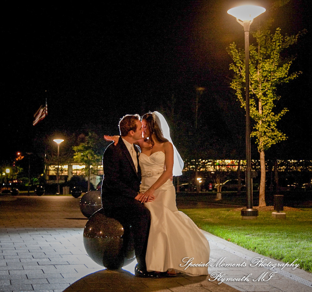 Marsha & Patrick at Townsend Hotel Birmingham MI wedding photograph