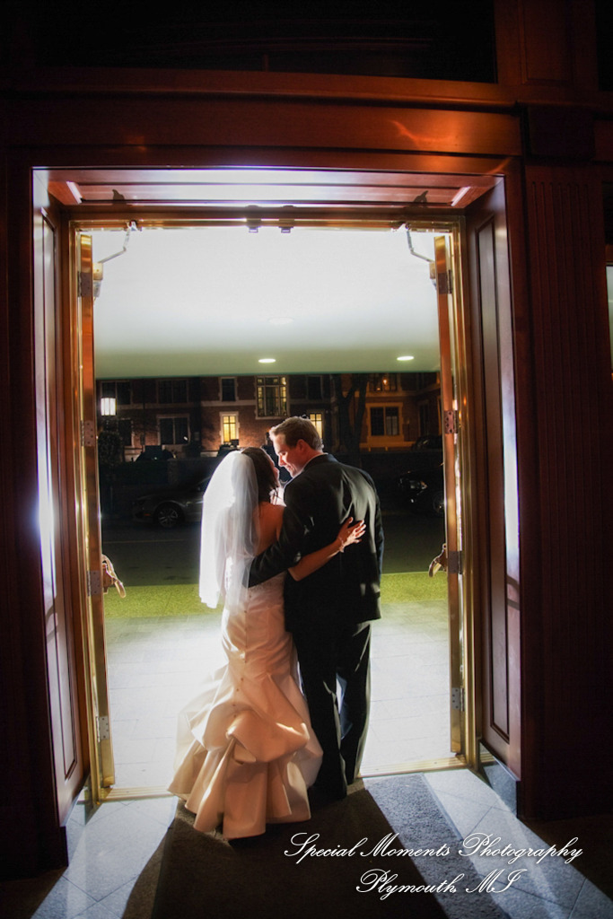 Marsha & Patrick at Townsend Hotel Birmingham MI wedding photograph