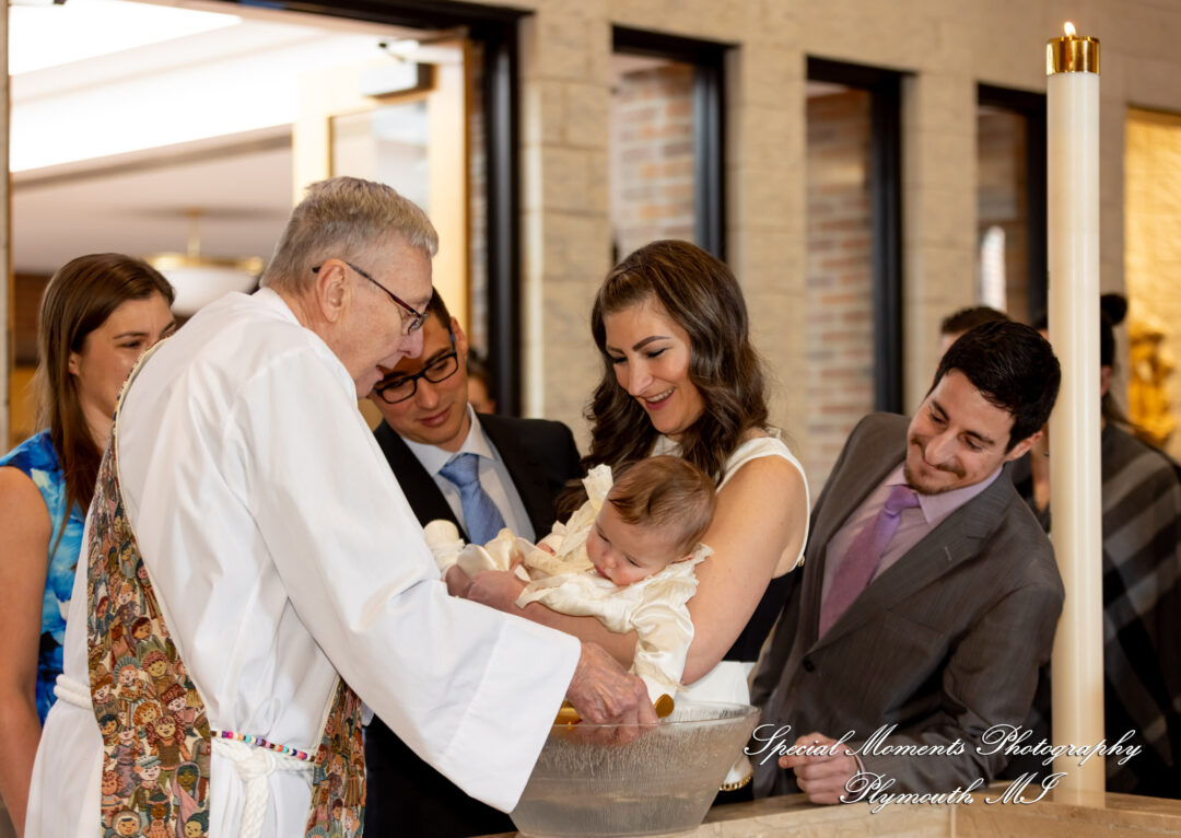 Franco's Baptism St. James the Greater Novi MI baptism photograph