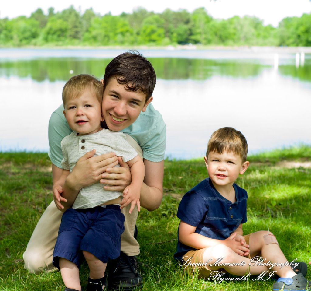 Ganser Family at Brighton Recreation Area Brighton MI family photograph