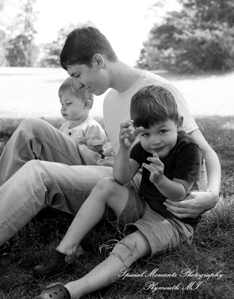 Ganser Family at Brighton Recreation Area Brighton MI family photograph