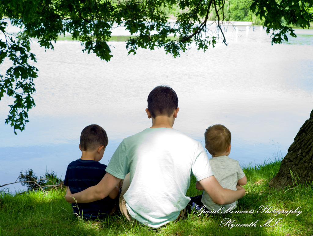 Ganser Family at Brighton Recreation Area Brighton MI family photograph