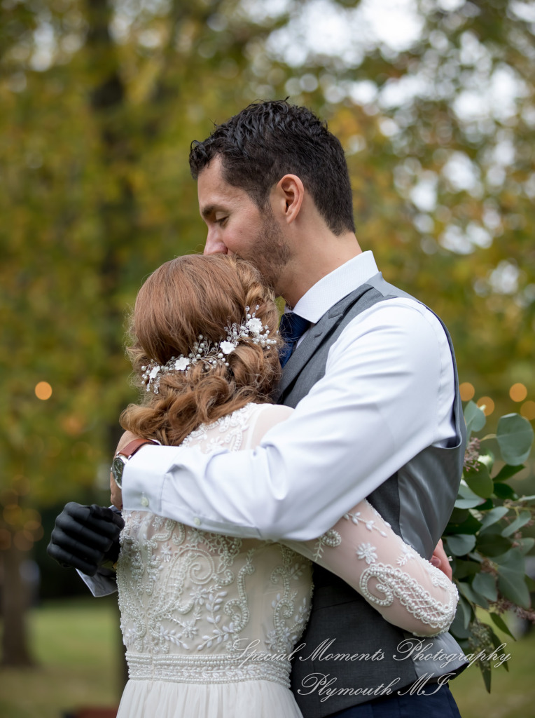 Anna & Jesus at Home Wedding & Reception Chelsea MI wedding photograph