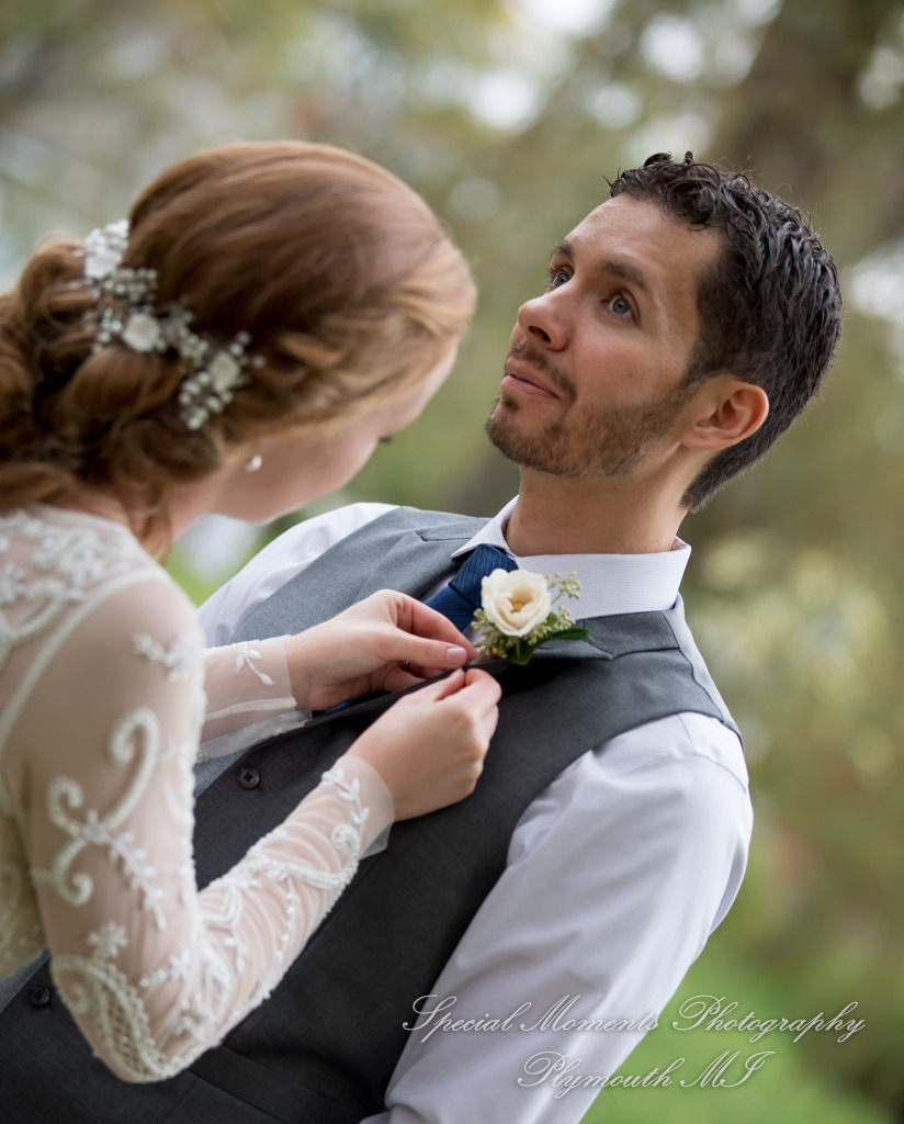 Anna & Jesus at Home Wedding & Reception Chelsea MI wedding photograph