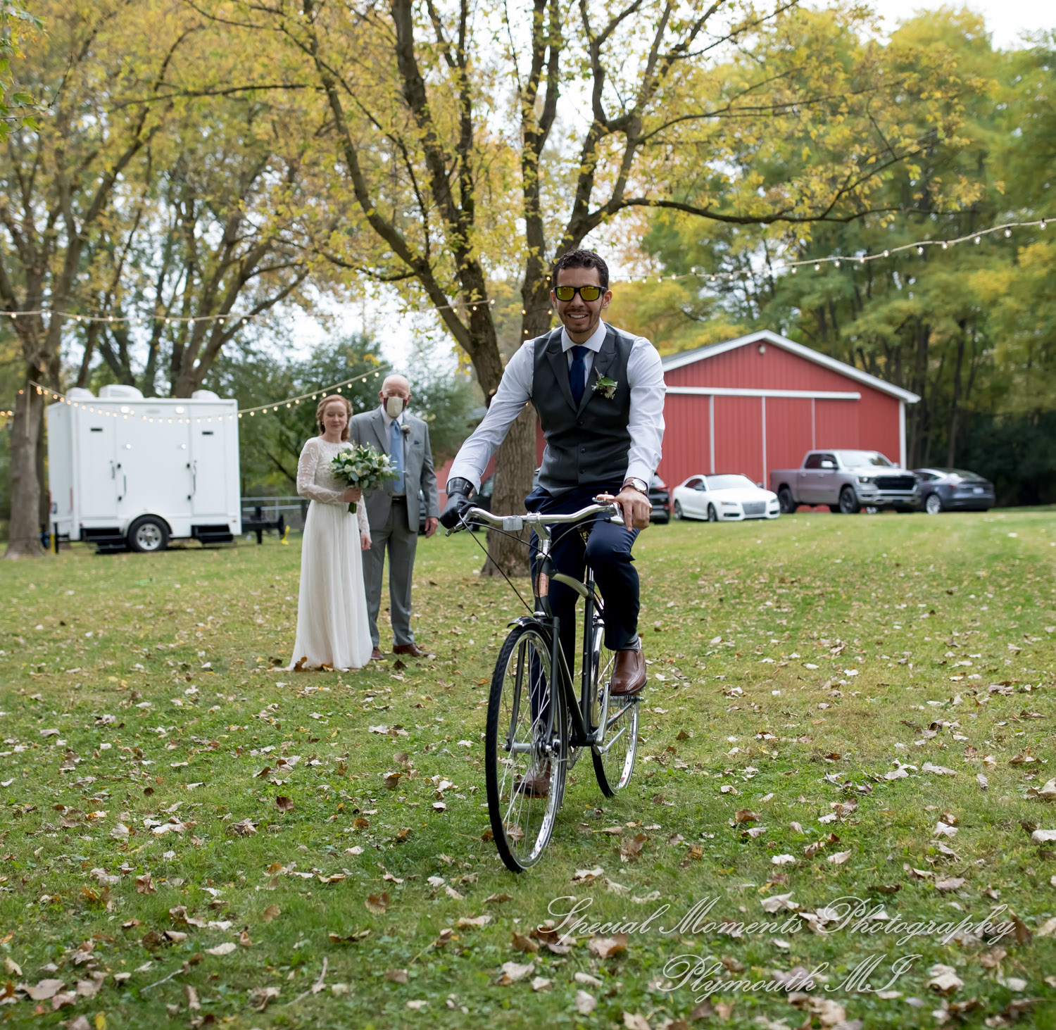 Anna & Jesus at Home Wedding & Reception Chelsea MI wedding photograph