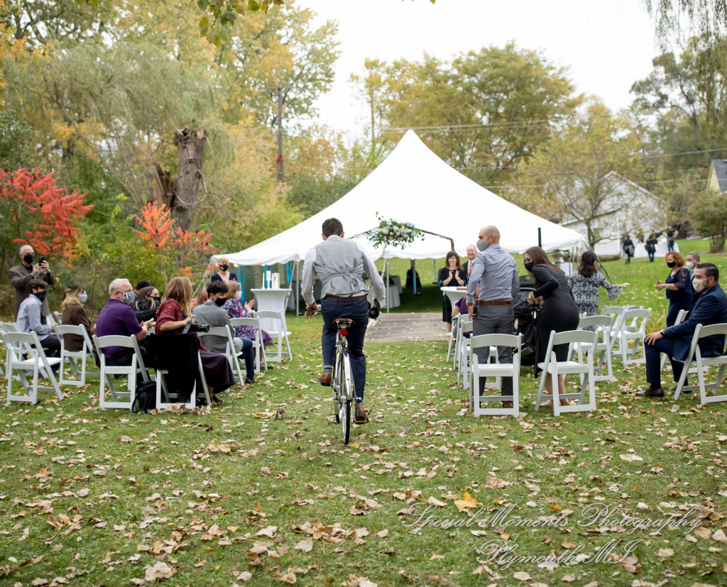 Anna & Jesus at Home Wedding & Reception Chelsea MI wedding photograph