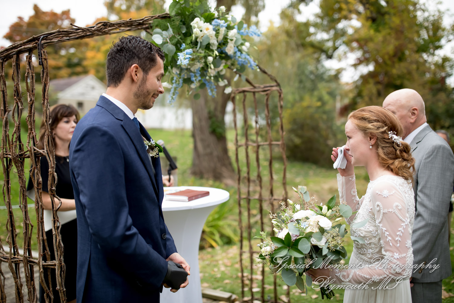 Anna & Jesus at Home Wedding & Reception Chelsea MI wedding photograph