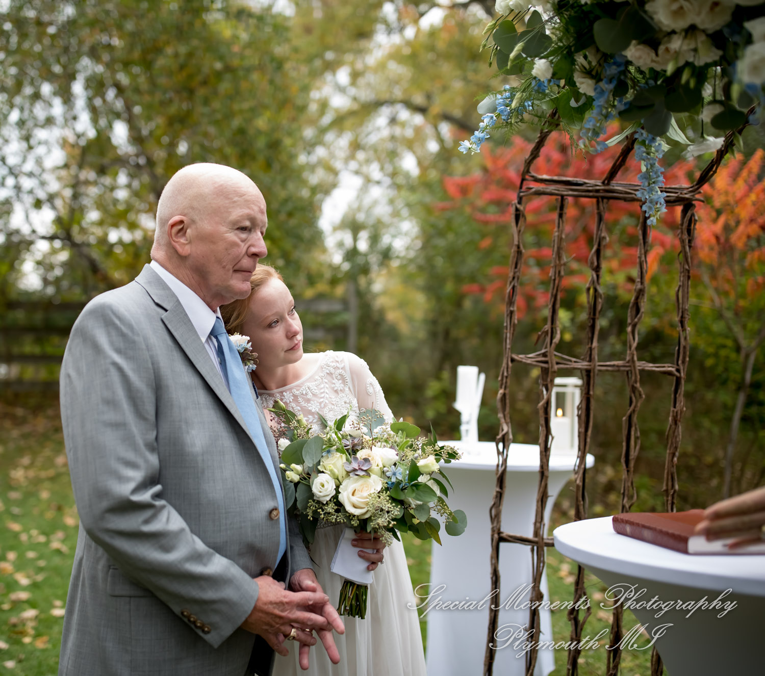 Anna & Jesus at Home Wedding & Reception Chelsea MI wedding photograph