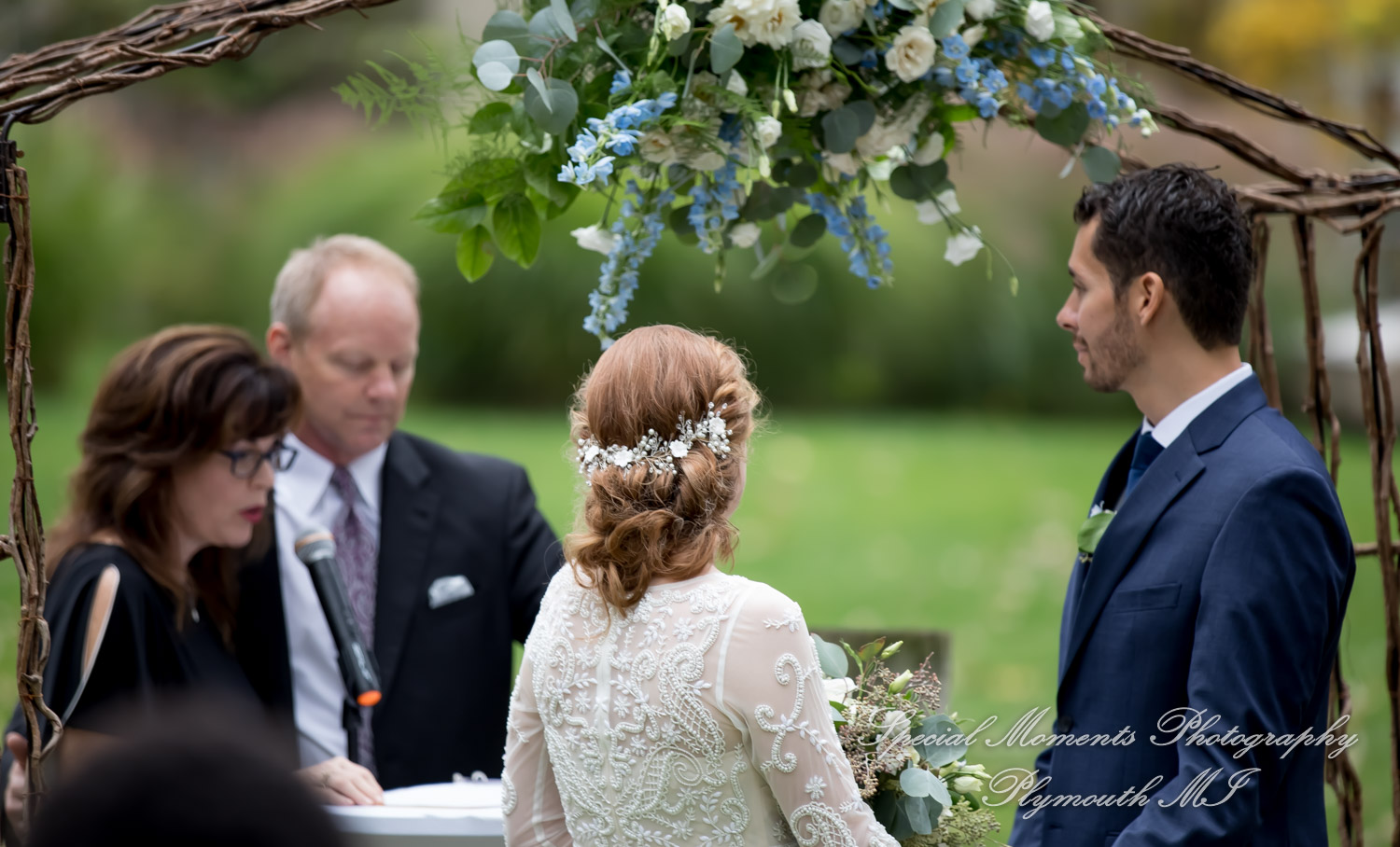 Anna & Jesus at Home Wedding & Reception Chelsea MI wedding photograph