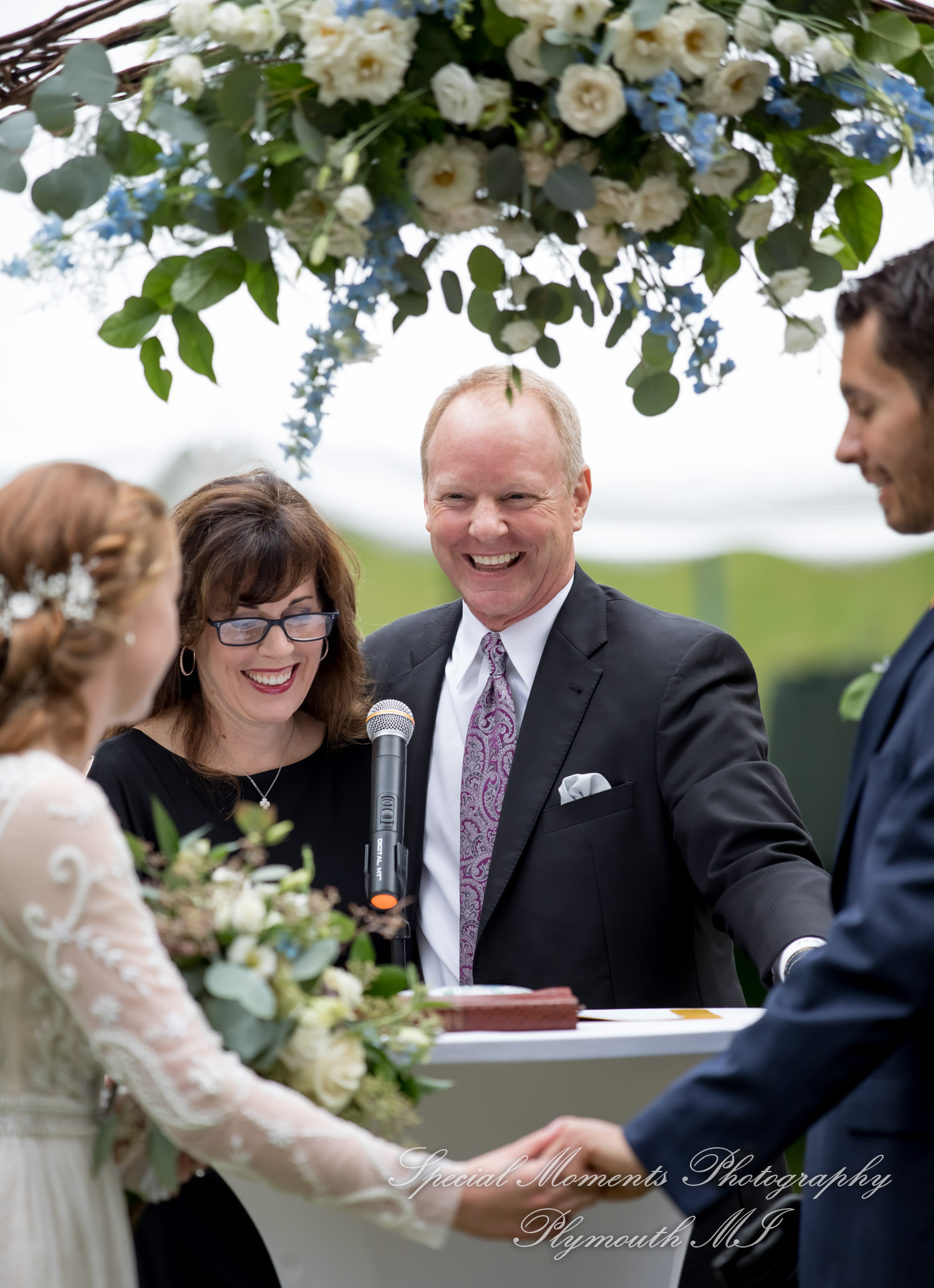 Anna & Jesus at Home Wedding & Reception Chelsea MI wedding photograph