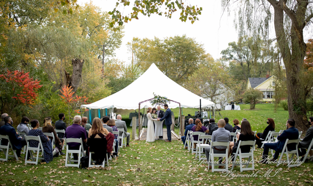 Anna & Jesus at Home Wedding & Reception Chelsea MI wedding photograph