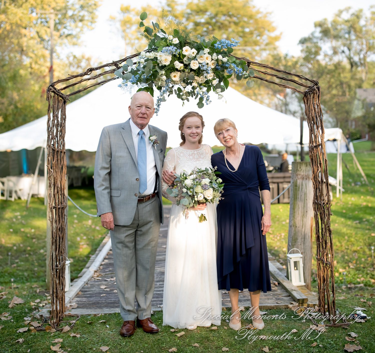 Anna & Jesus at Home Wedding & Reception Chelsea MI wedding photograph