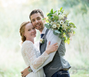 Anna & Jesus at Home Wedding & Reception Chelsea MI wedding photograph