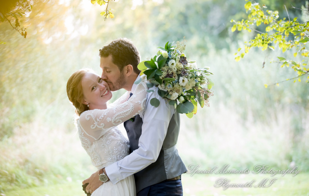 Anna & Jesus at Home Wedding & Reception Chelsea MI wedding photograph